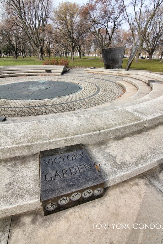 Victory Garden south of Fort York