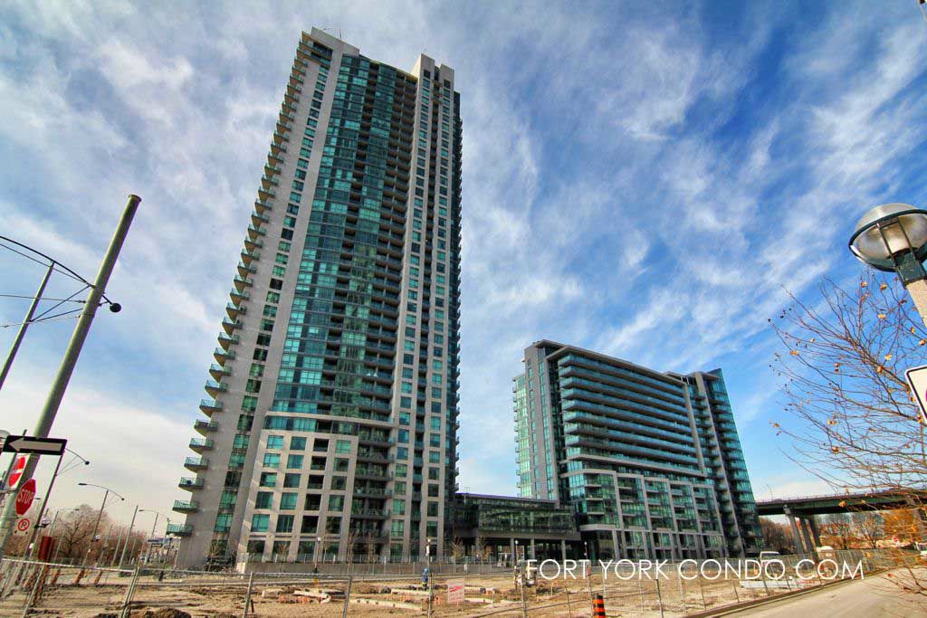 waterpark city condos beside june callwood park