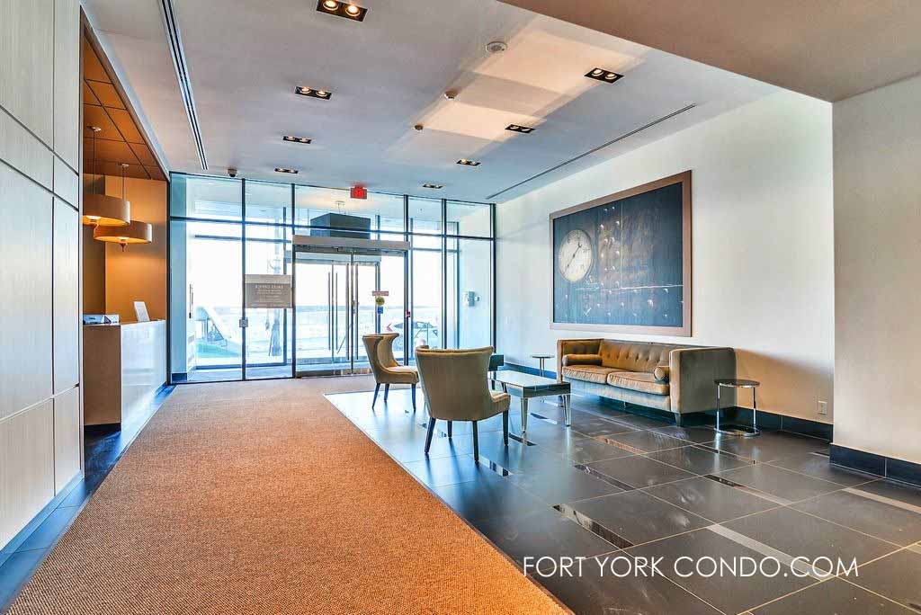 169 Fort York Blvd main lobby