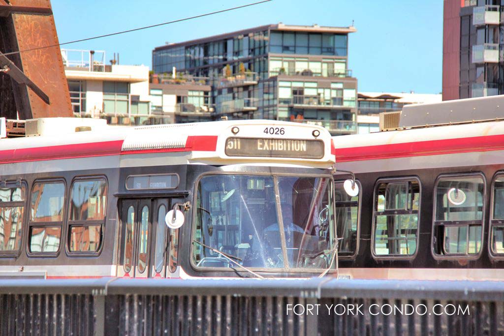 TTC Serving the Fort York condo neighbourhood